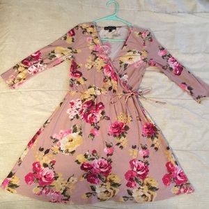 Pink floral Derek Heart dress